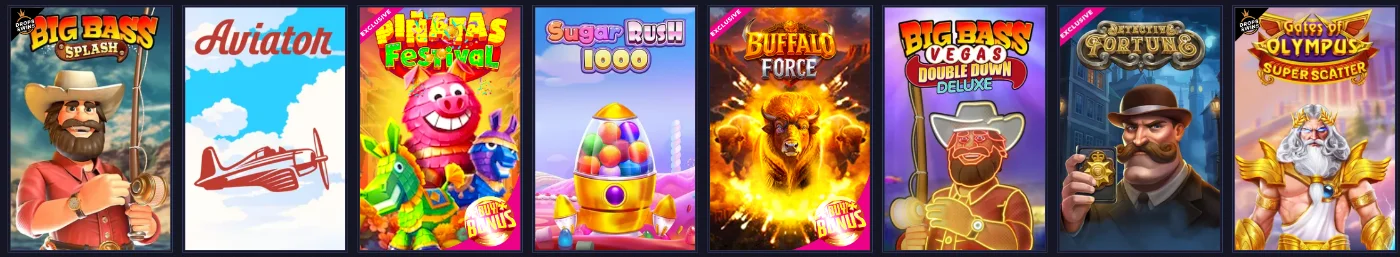Sportaza Casino Slot Games Selection Sportaza Casino slot games collection with popular online slots